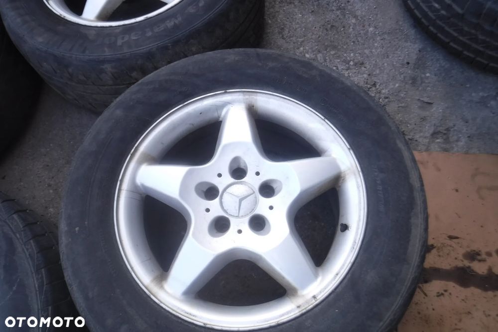 Mercedes ML W163 lift  Alufelgi  opony 17 5X112 felgi ET52 zima zimowe - 2