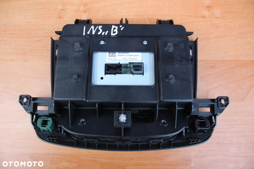 RADIO NAWIGACJA NAVI WYŚWIETLACZ OPEL INSIGNIA B 39180555 555343750 - 8
