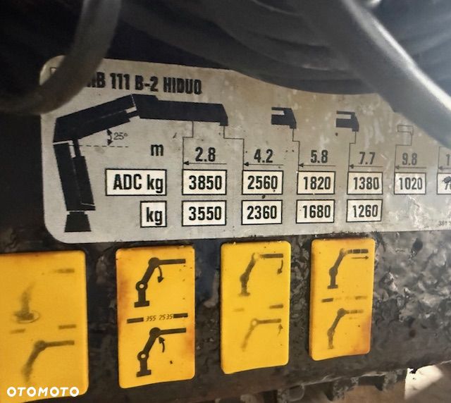 Inny HDS Hiab 111 B-2 HIDUO - 4