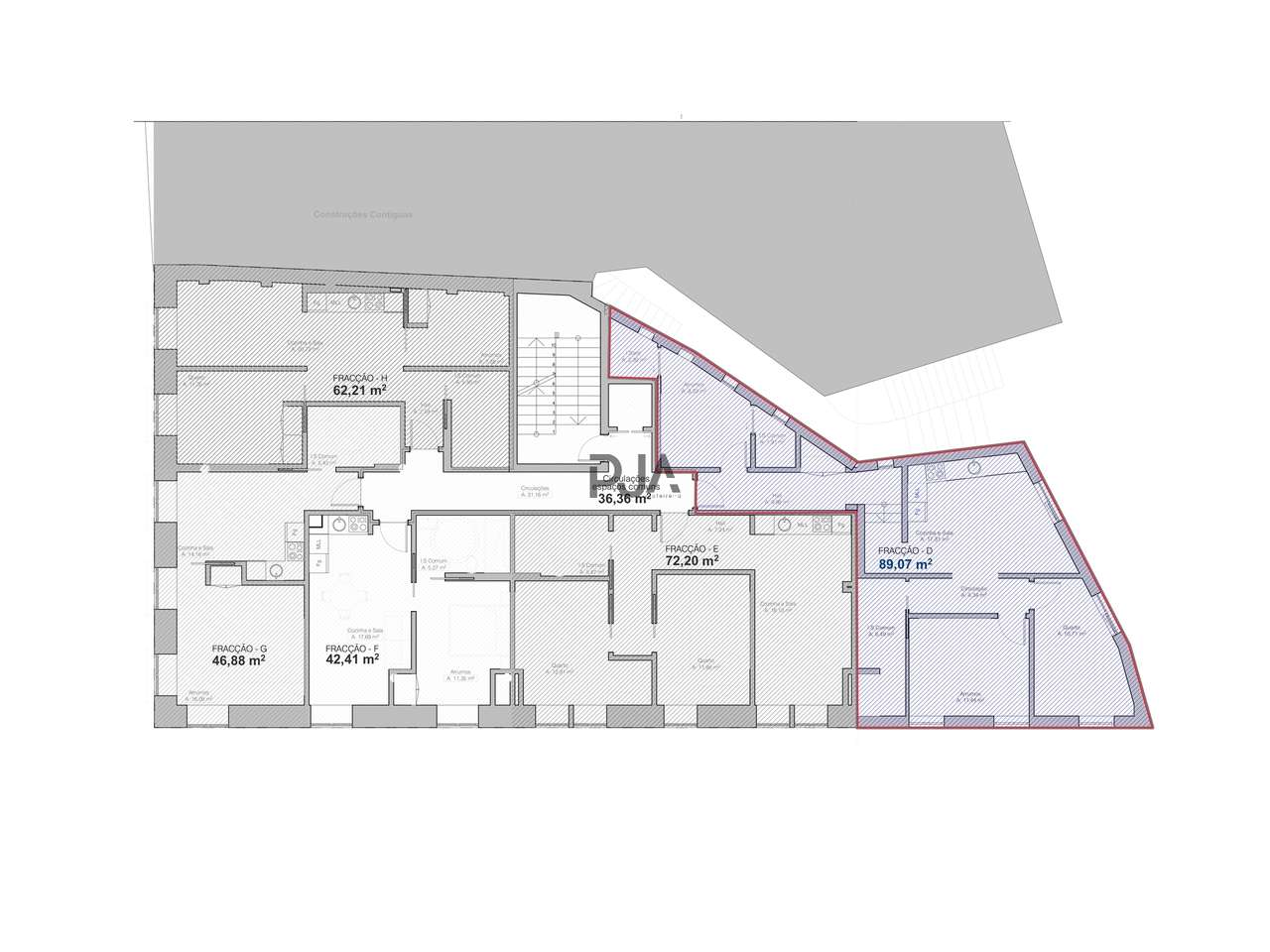 Apartamento T2+1 em Tondela - Grande imagem: 5/8