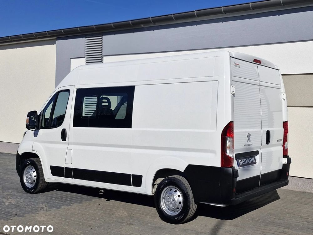 Peugeot Boxer, 2021 IX, L2H2, DOKA, 7 miejsc, BRYGADÓWKA, tempomat, klima - 4