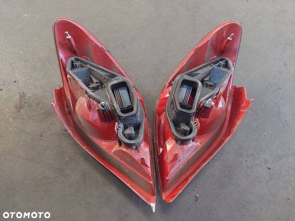 KOMPLETNY TYŁ PEUGEOT 207 I EXLD KLAPA ZDERZAK LAMPY - 4