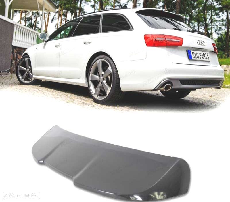 AILERON LIP SPOILER TRASEIRO AUDI A6 4G C7 AVANT 11-14 LOOK S-LINE - 3