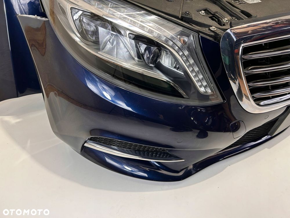 MERCEDES W222 AMG PRZÓD ZDERZAK PAS LAMPY MASKA - 4