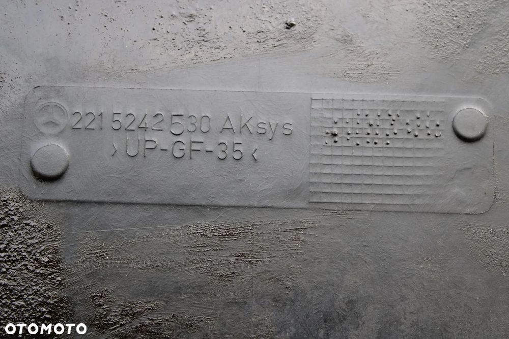 Oryginalna osłona płyta pod silnik OE Mercedes CL CL63 AMG W216 C216 A2215242930 - 23