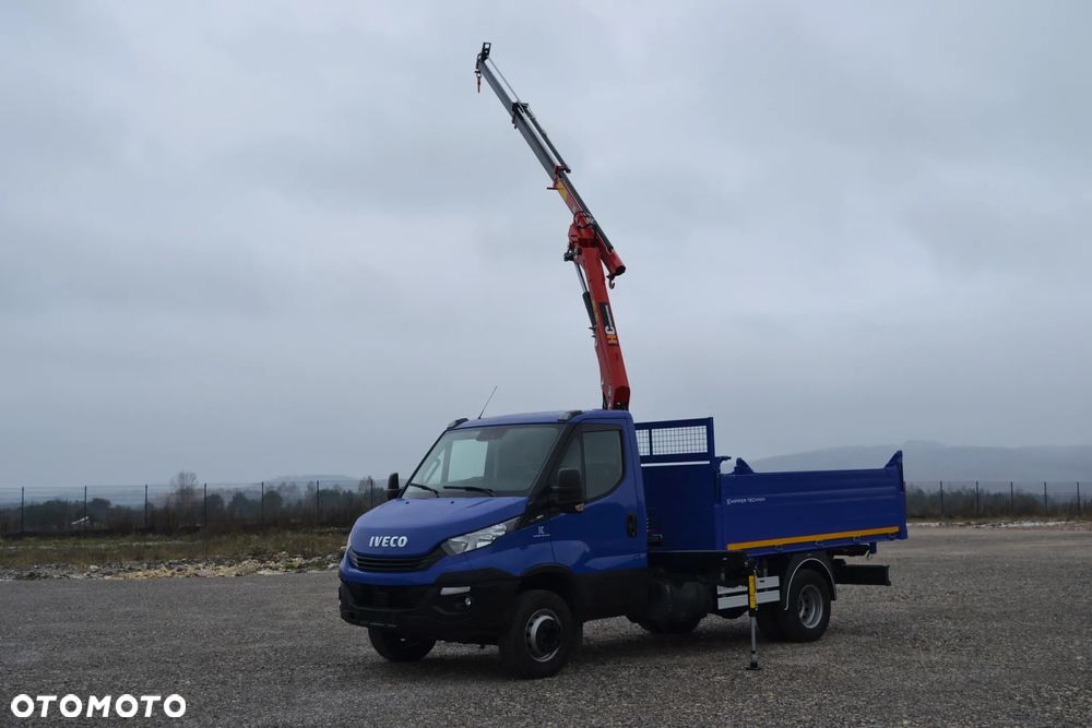 Iveco Daily 72-180 72C18 Nowy 3-stronny WYWROT Kiper Wywrotka Nowy Żuraw HC 45A2 - 15