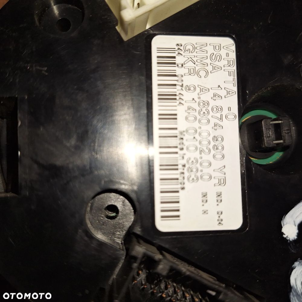 PANEL NAWIEWU KLIMATYZACJI CITROEN C8 - 3