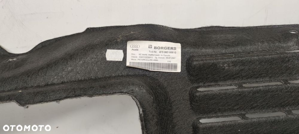 BOCZEK BAGAŻNIKA PRAWY AUDI A6 C6 SEDAN 4F5863888G - 6