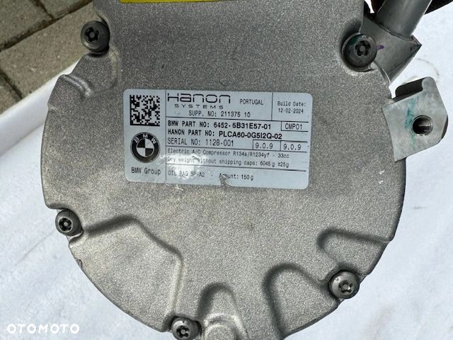 BMW X5 G01 G70 5B31E57 kompresor klimy ORYG NOWY GWARANCJA! - 3