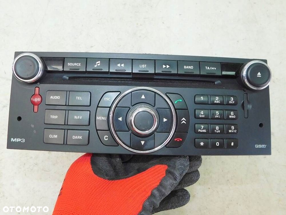 CITROEN C6 2.7 HDI 07r RADIO ODTWARZACZ NAWIGACJA - 8