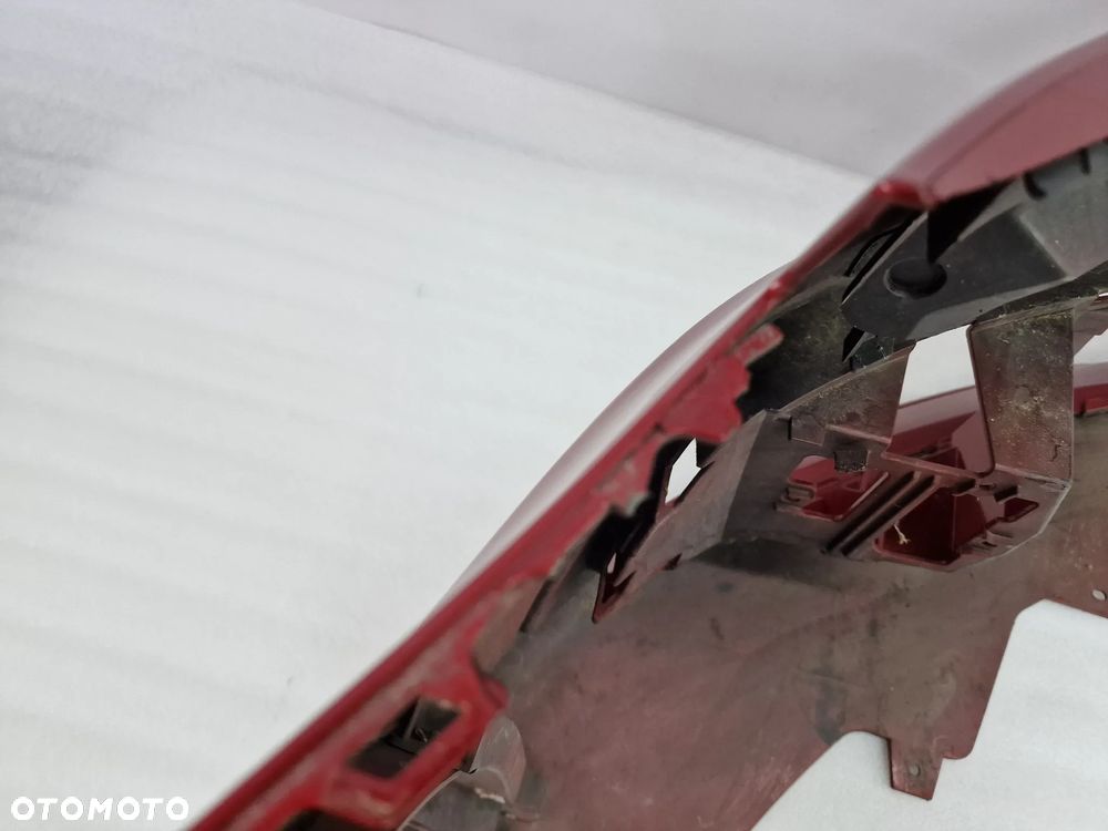 AUDI A6 C7 S-LINE 11- PRZED LIFT  ZDERZAK PRZEDNI PRZÓD NA SPRYSKI + 4X PDC  BORDO METALIK  , NR 4G0807437C , NR AUKCJI NZ664 - 21