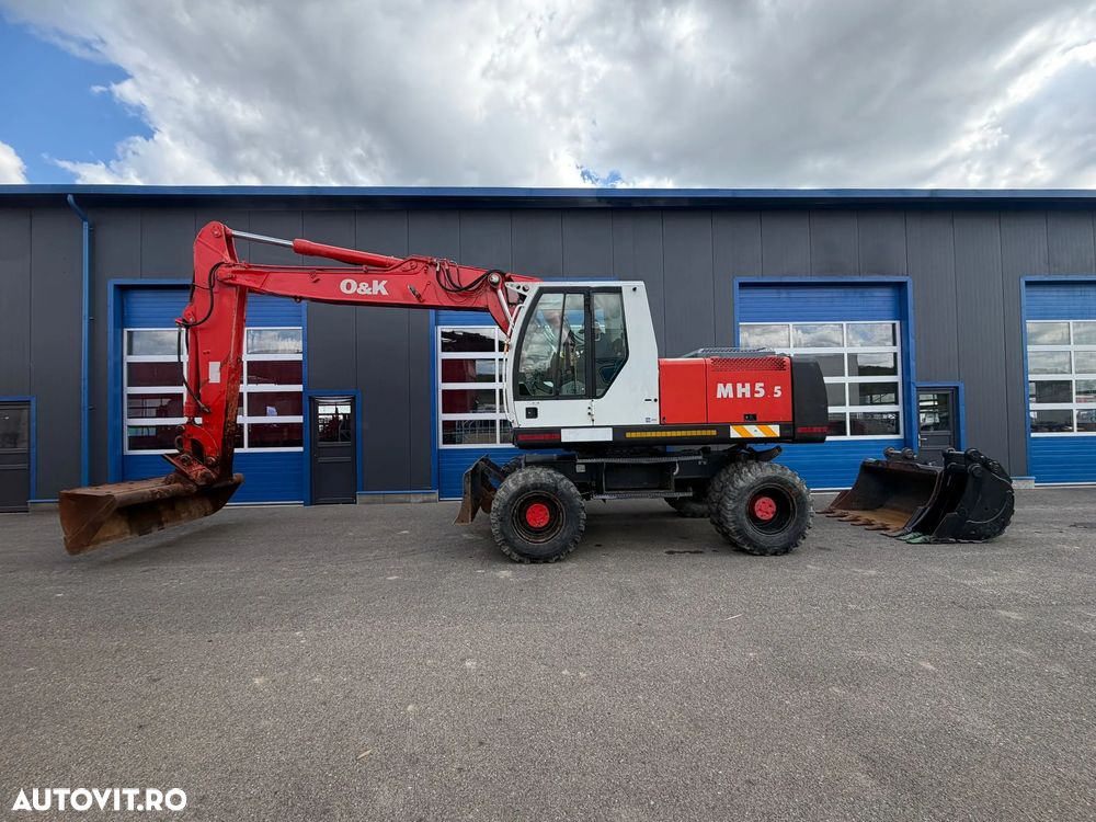 O & K Excavator pe roți O&K MH 5.5 – 20T - 8