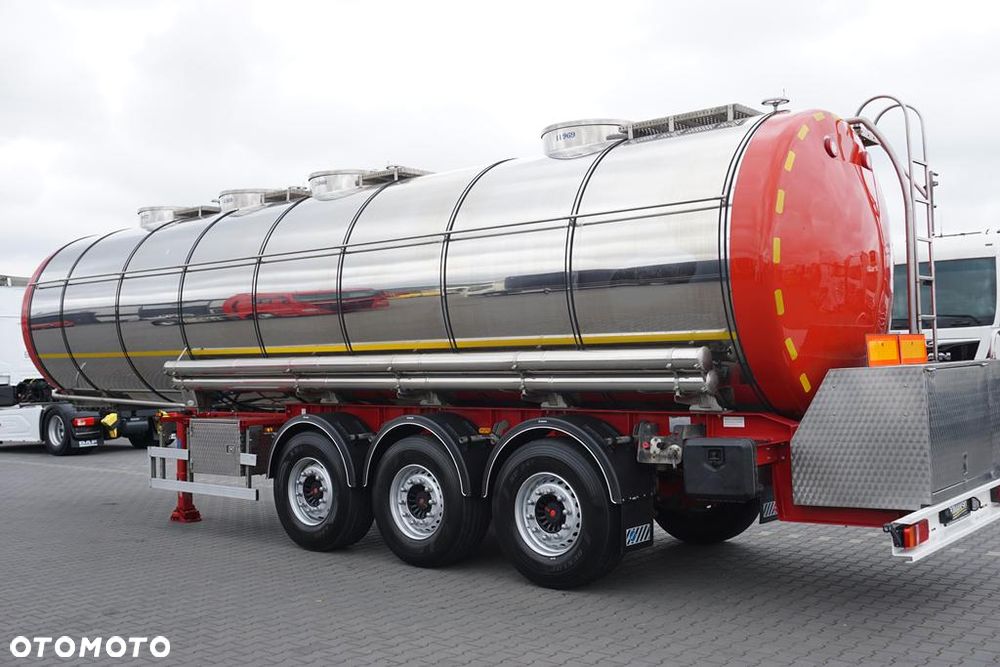 Sommer CYSTERNA SPOZYWCZA / 28 475 LITRÓW / 4 KOMOROWA /  WEBASTO / POMPA - 24