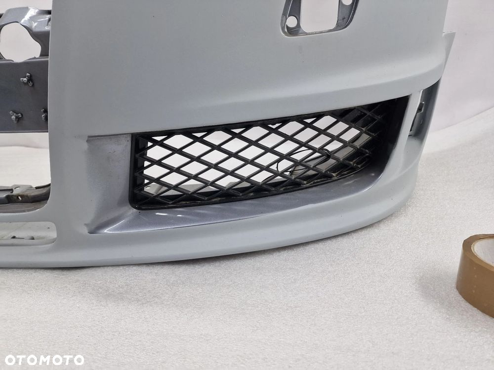 AUDI A4 / S4 / RS4 S-LINE DTM 04- ORYGINALNY ŁADNY ZDERZAK PRZEDNI PRZÓD + ŚLIZGI + KRATKA BOCZNA LEWA , NR 8E0807437ALK , NR AUKCJI NZ1018 - 13