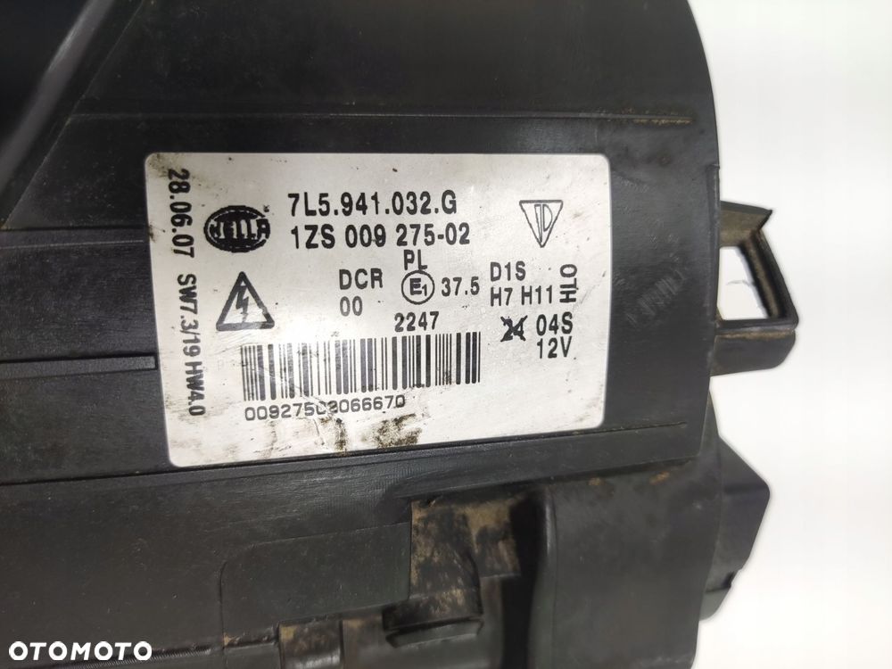 lampa prawy przód xenon skrętny porsche cayenne i 2007-2009 lift 7l5941032g - 10