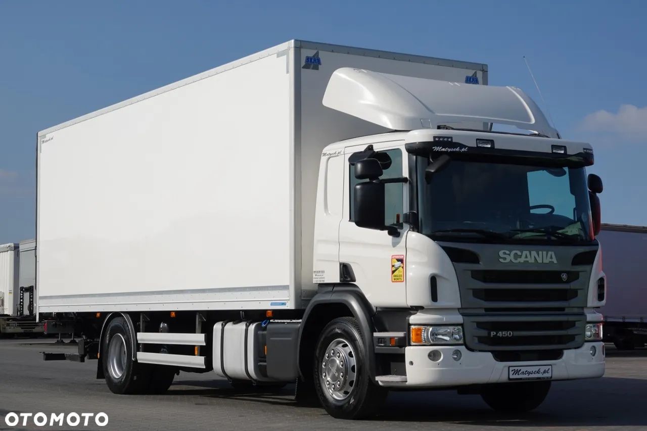 Scania P 450 / 4x2 / IZOTERMA  / NIISKI PRZEBIEG 96 tys. km  / WINDA ZAŁADOWCZA / OPONY 100% - 1