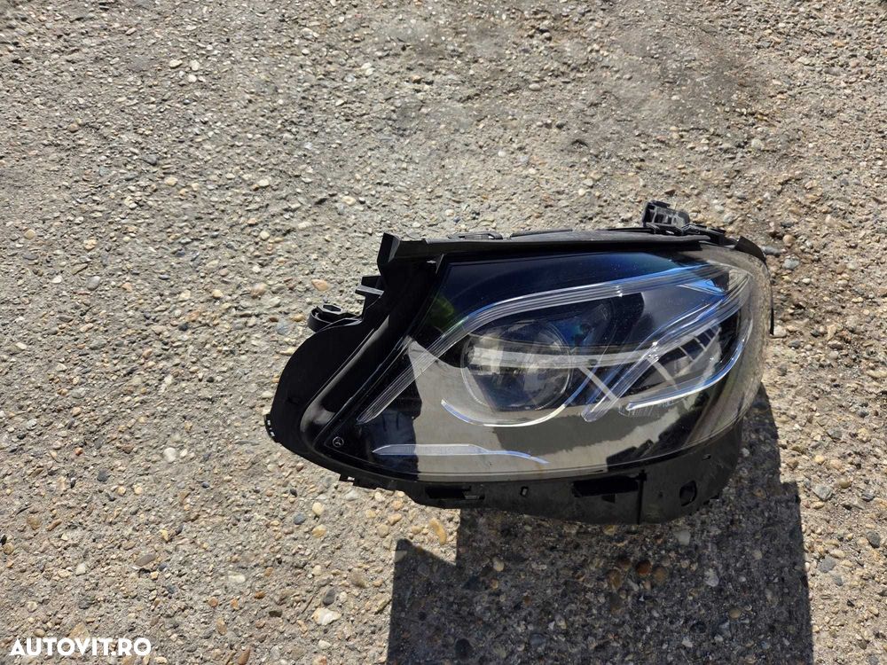 Far stanga Mercedes E-Class  W213 C238 W238 multi beam BLUE - 2