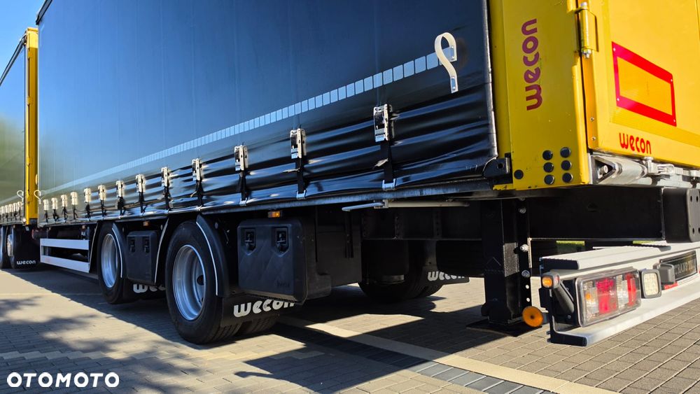 Scania ///S450///2019///ZESTAW/// TANDEM///WECON///7.70+7.70///DACH PODNOSZONY///FULL LED///WAGA/// KLIMATYZACJA POSTOJOWA///RETARDER/// SKÓRY///TELEWIZOR///STAN DOBRY - 18