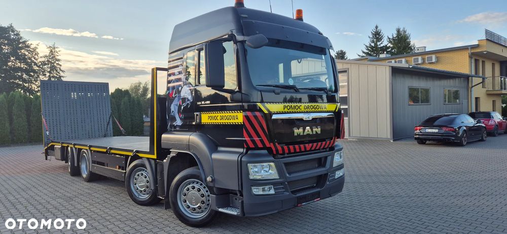 MAN Man Tgs 26.480 8x2 Auto Laweta,najazd ,Pomoc drogowa - 13