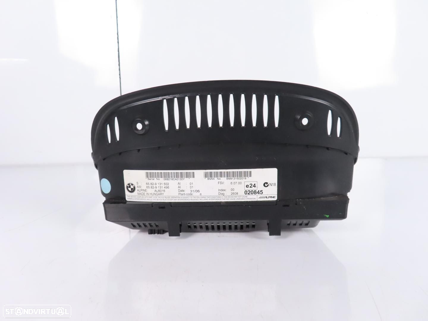 Monitor / Display Central Profissional 8.8 Usado / Original BMW 5 (E60)/BMW 5 To... - 5