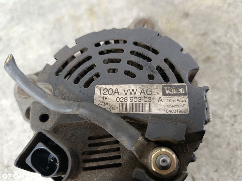 ALTERNATOR VW PASSAT B5 FL 0280903031A SG12B049 2542508E 1.9 TDI 100KM - 3
