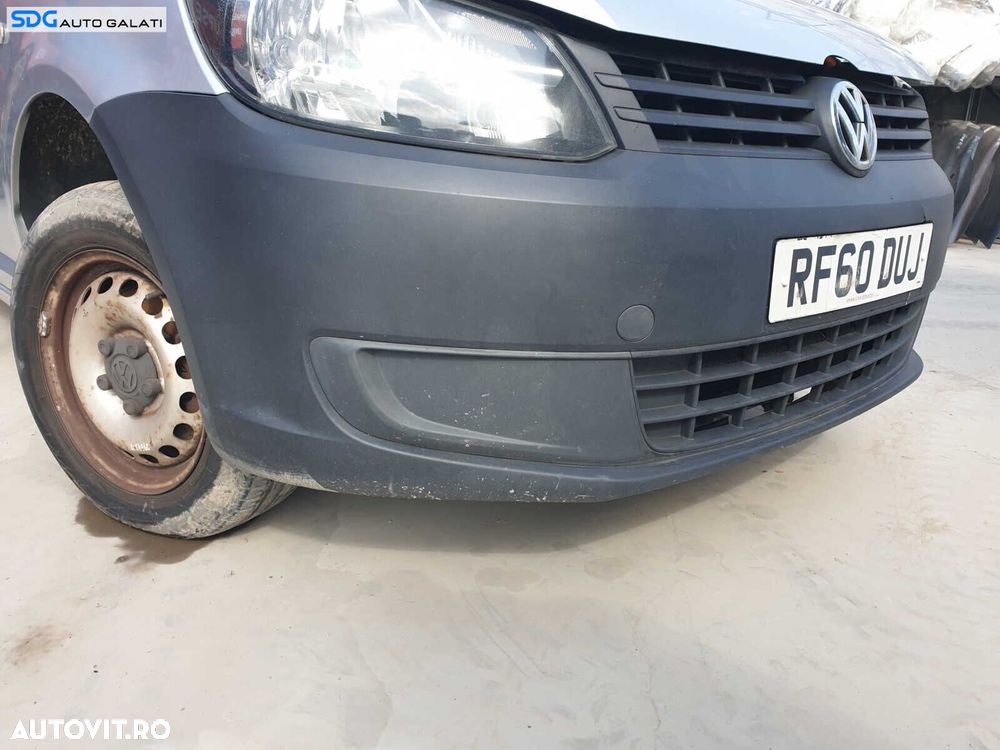 Bara Spoiler Fata Completa cu Grila Sigla si Emblema Volkswagen Caddy 2010 - 2015 [C4847] - 2