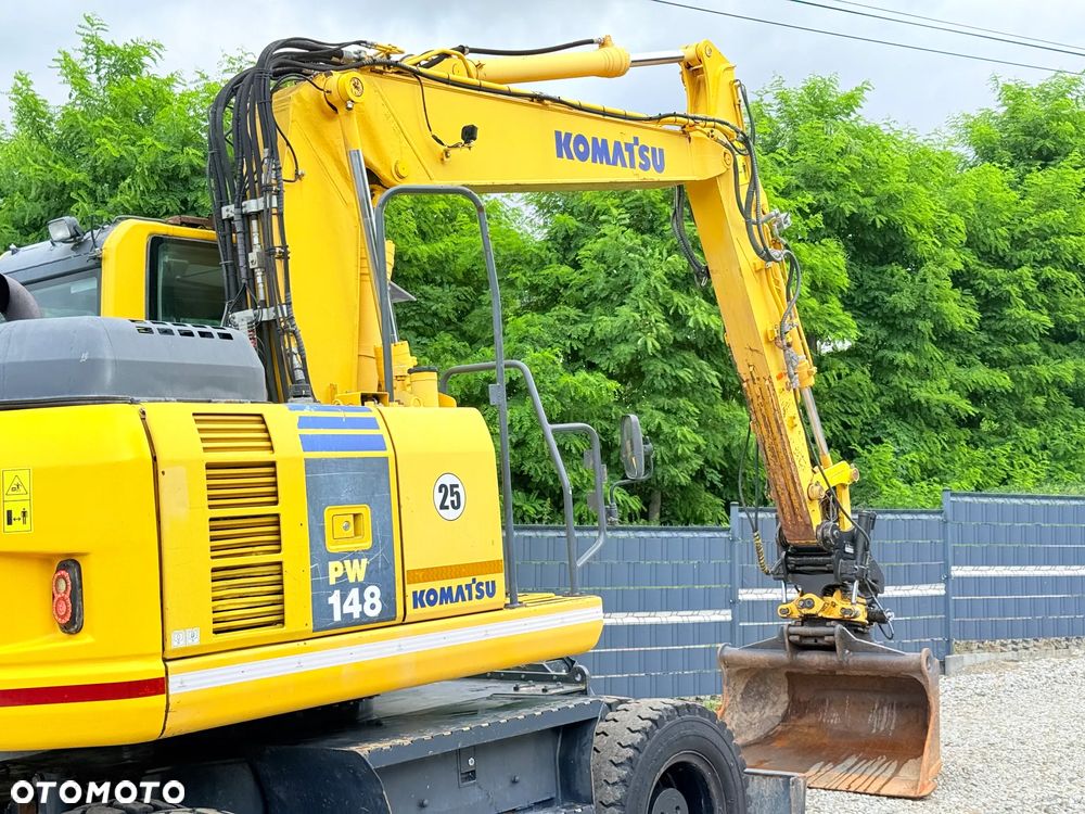 Komatsu * Komatsu PW 148  *ROTOTILT * Sprowadzona * Koparka Kołowa * - 30