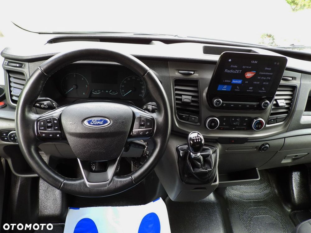 Ford TRANSIT PLANDEKA 10 PALET WEBASTO TEMPOMAT LEDY PNEUMATYKA KLIMATYZACJA  160KM - 29