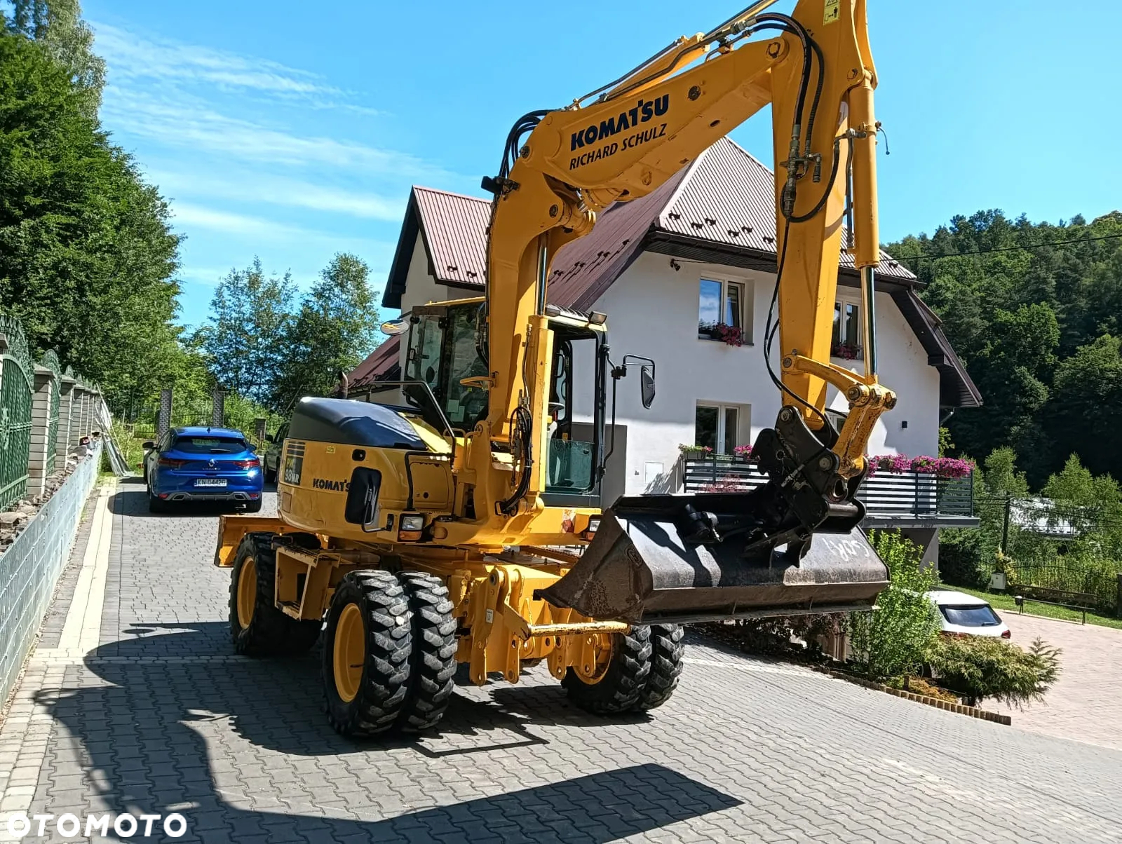Komatsu PW98MR | 2012 r | 10 ton | koparka kołowa koparka obrotowa - 2