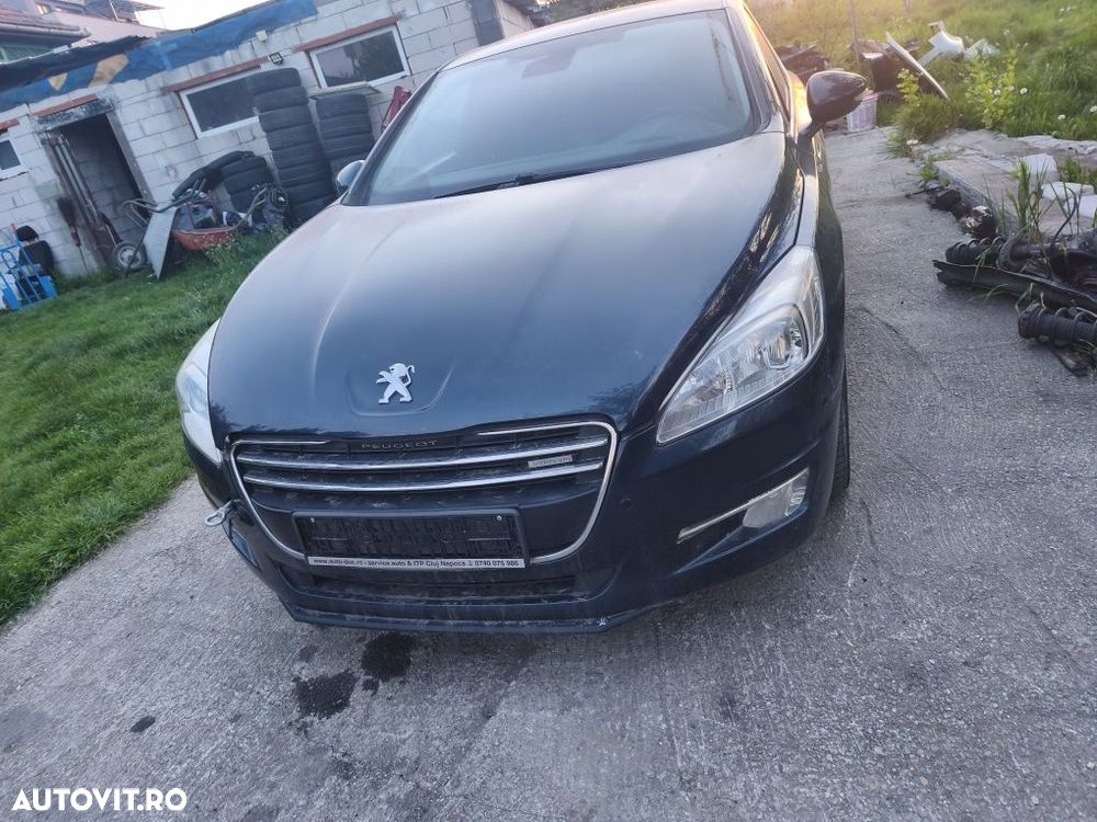 Bară față  Peugeot 508 hybrid 2012 albastru KGN - 1