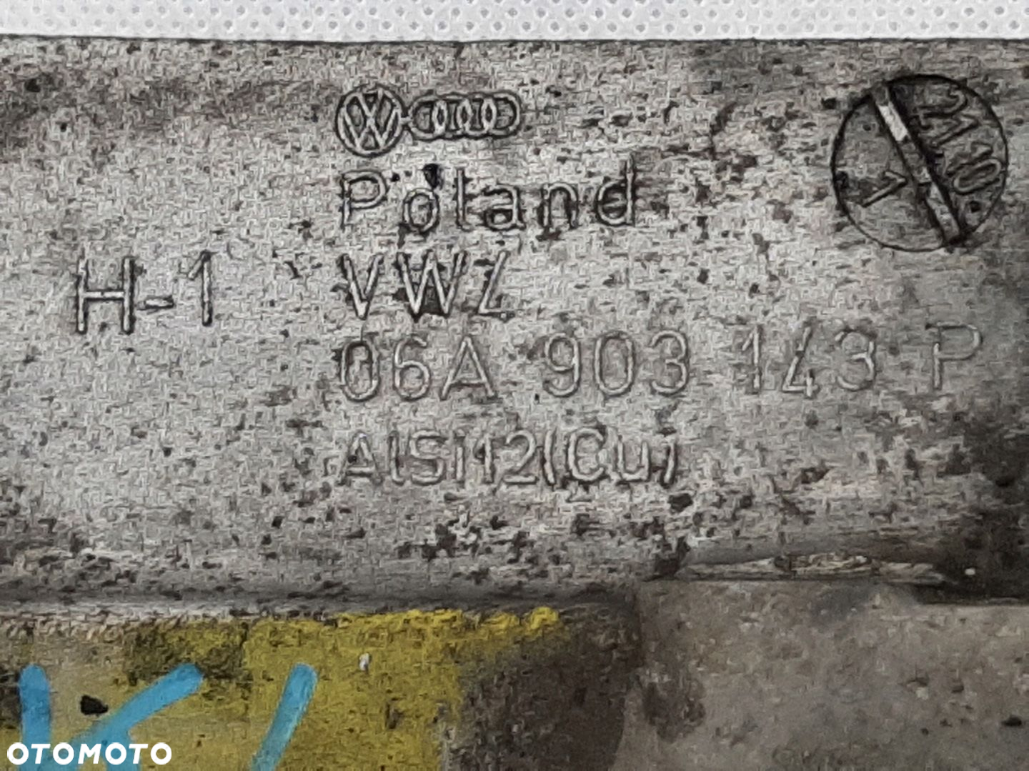 AUDI VW ŁAPA MOCOWANIE STELAŻ 06F903143F - 2