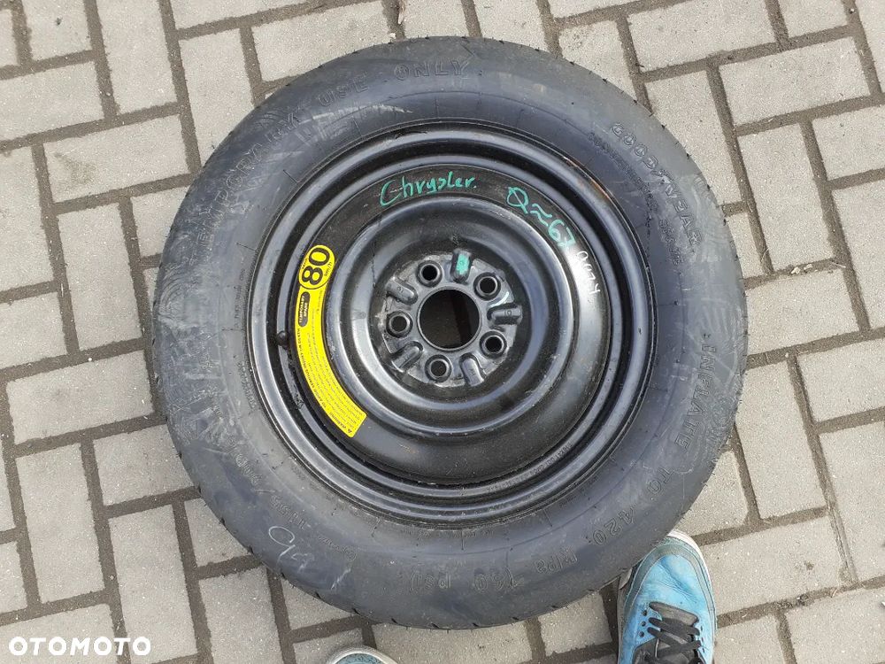 KOŁO DOJAZDOWE ZAPASOWE ZAPASÓWKA DOJAZDÓWKA CHRYSLER - 1