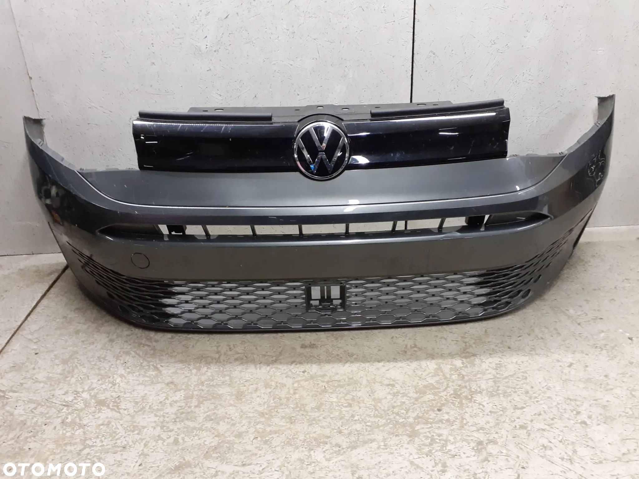 ZDERZAK PRZEDNI GRILL VW CADDY 2K7 2020-> - 1