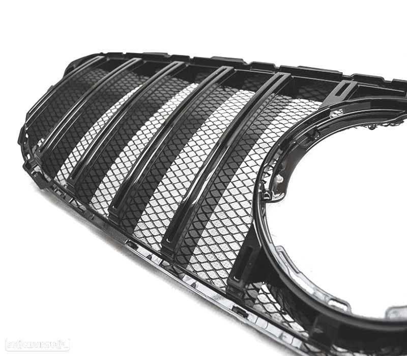 GRELHA MERCEDES W205 18-21 LOOK SPORT PRETO BRILHANTE - 2