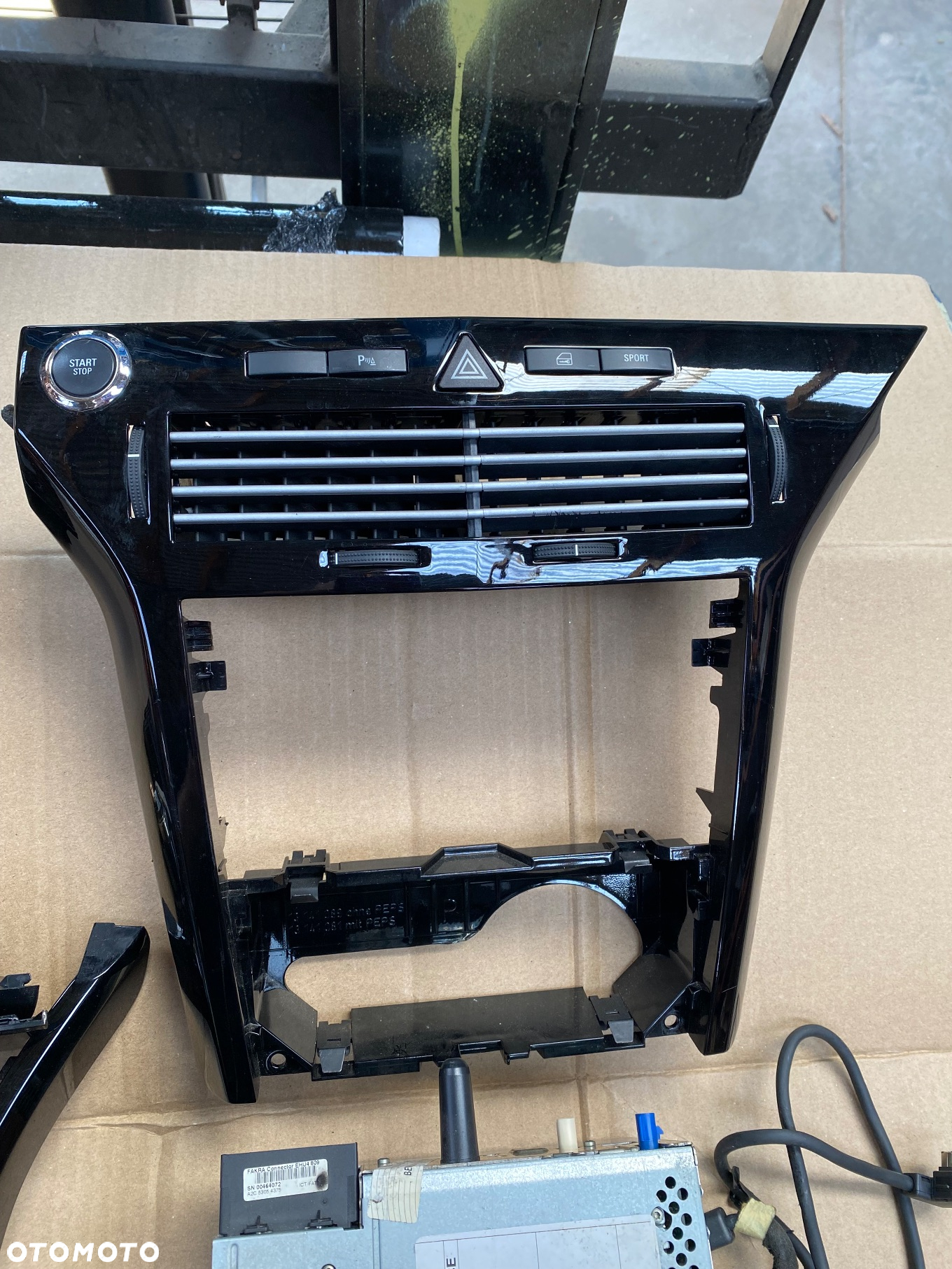 OPEL ASTRA H III RADIO CD70 NAVI ZESTAW 13271255 13250616 13111166 DEKORY - 8