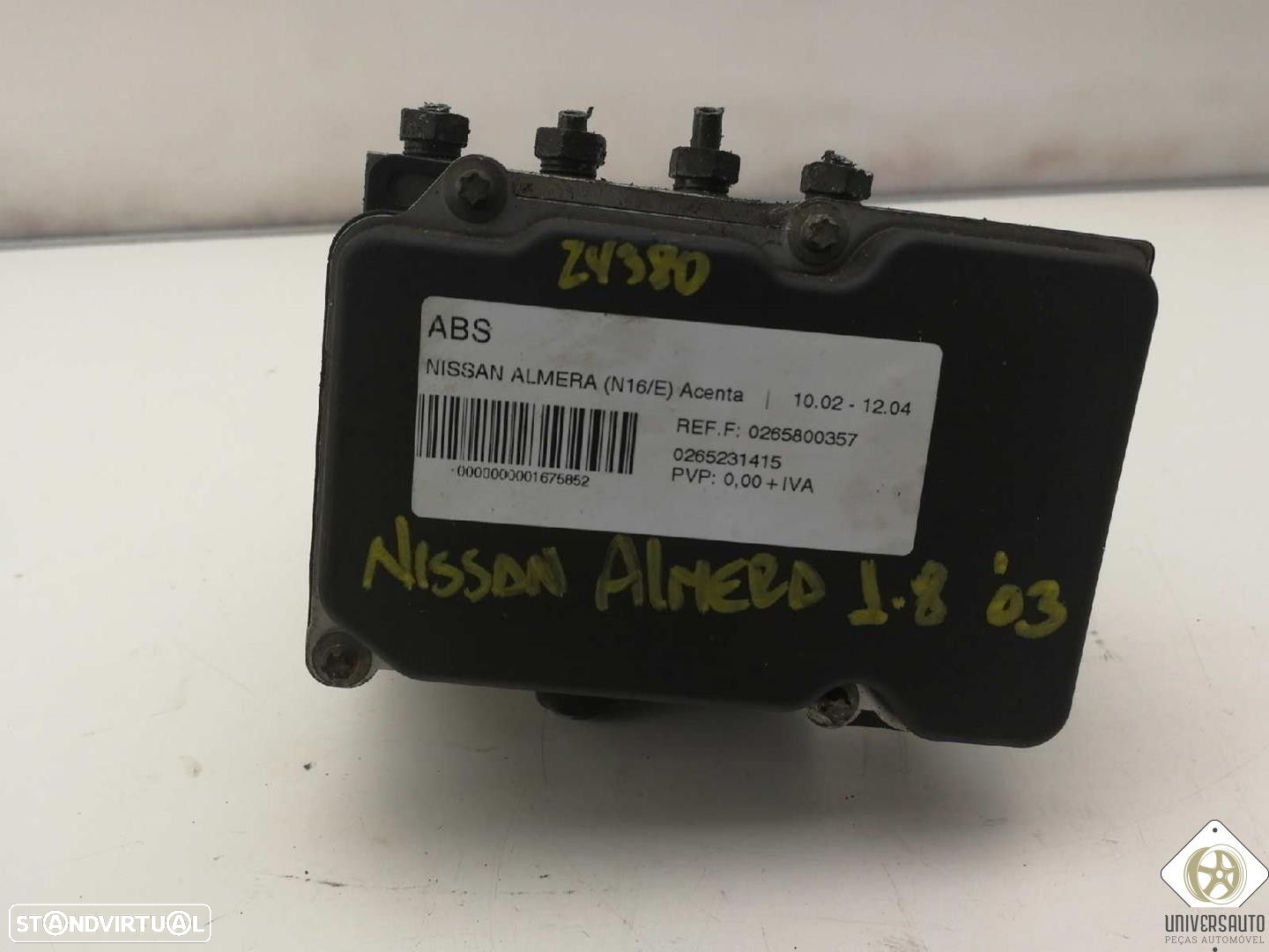 ABS NISSAN ALMERA II 2003 - 4