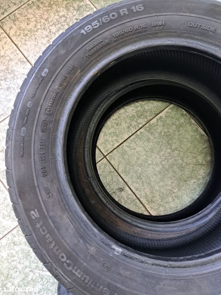 2 anvelope 195/60 R16 Continental - 6
