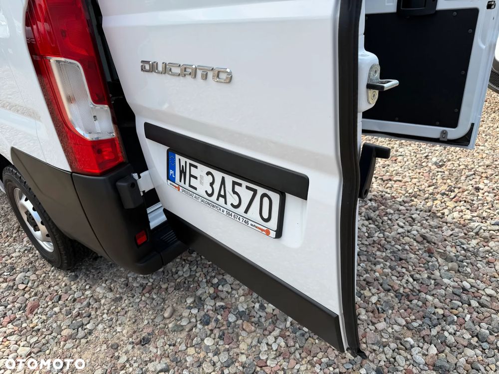 Fiat DUCATO L2H1 2.3 MultiJet 140KM Salon Polska Pierwszy Wł 100% Bezwypadkowy Kamera, Radio z ekr. dotykowym, Tempomat, Ogr.. Kier. skórzana, Klimatyzacja automatyczna, 2 komplety opon, Możliwość finansowania!! VAT-1 Kredyt Leasing!! - 39