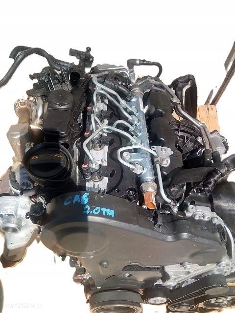 audi a4 b8 a5 8t q5 8r a6 c6 silnik goły słupek 2.0 tdi cag 134tkm - 3