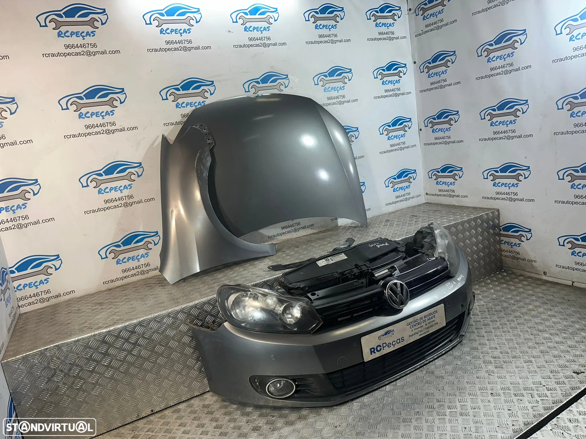 .Frente Completa VW Volkswagen Golf VI 6 Mk6 Sport 2008 a 2013 - 3