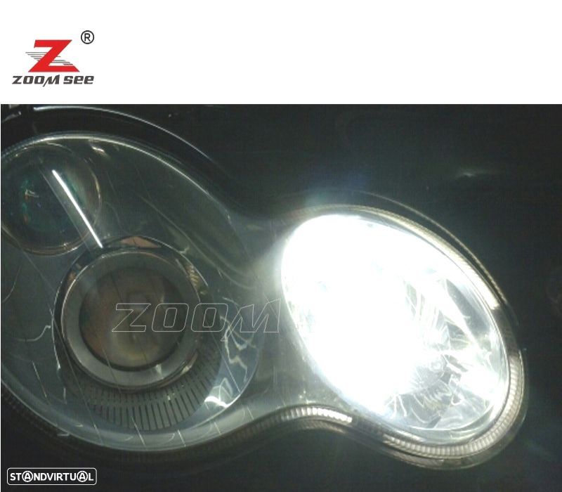 KIT COMPLETO DE 17 LÂMPADAS LED INTERIOR PARA MERCEDES CLASE C W203 C180 C200 C220 C230 C240 C280 C - 2