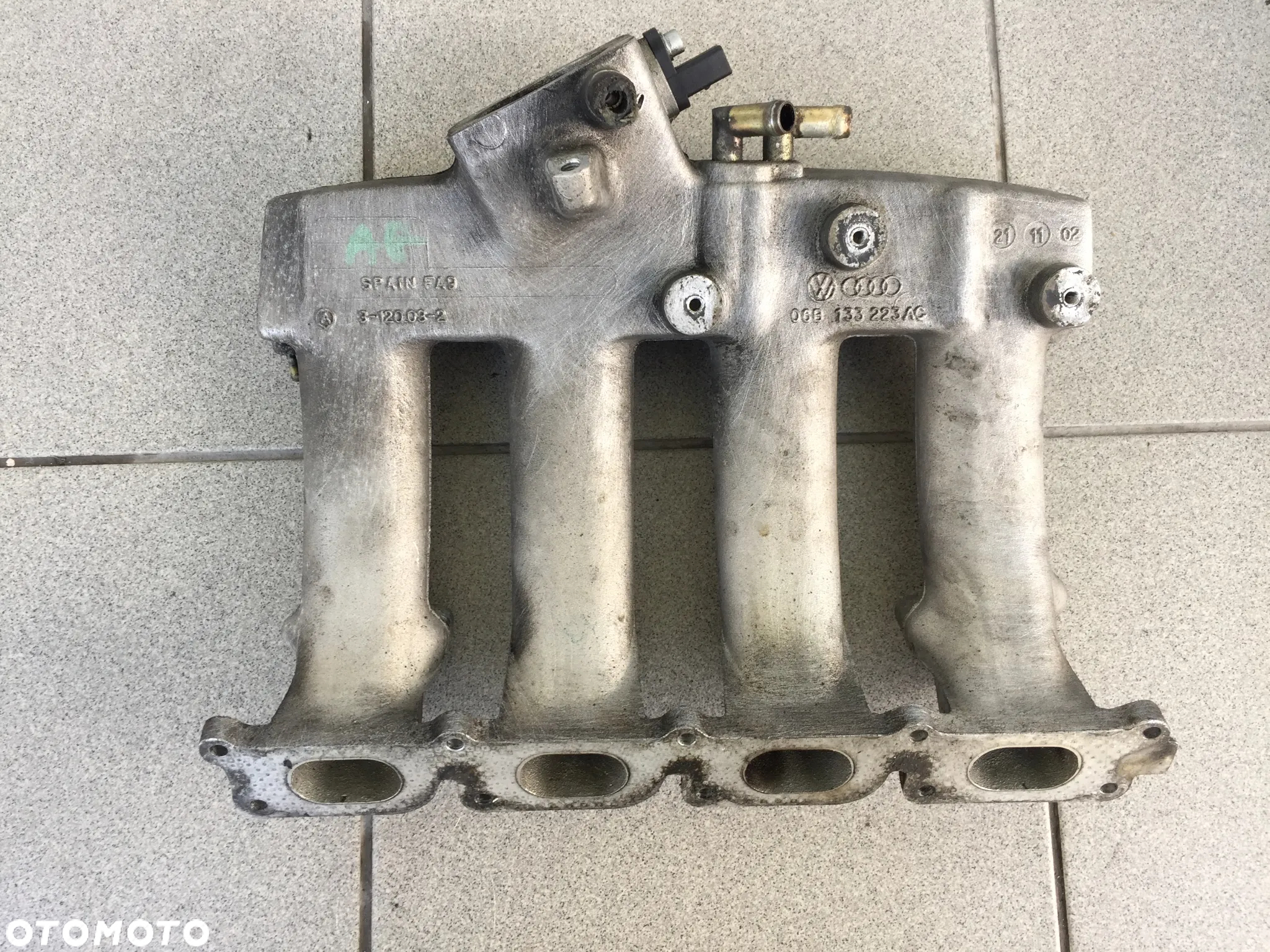 KOLEKTOR SSĄCY VW PASSAT B5 FL AUDI A4 B6 A6 65 1.8T 06B133223AC 06B133223AD 06B133223P - 4