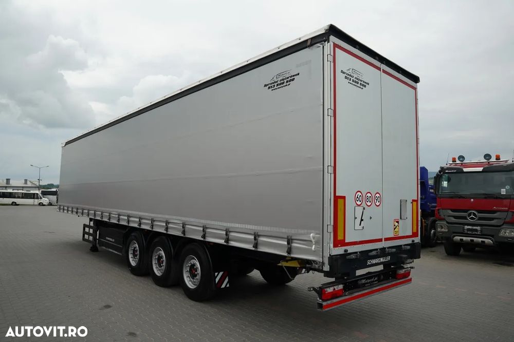 Schwarzmuller CORTINĂ / STANDARD / COȘ PENTRU PALEȚI / AXE SAF / - 3