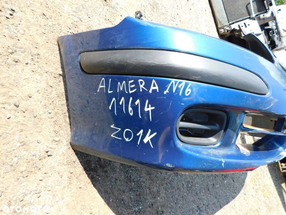 almera N16 zderzak kolor 201K nr 11614 WYSYŁKA - 2