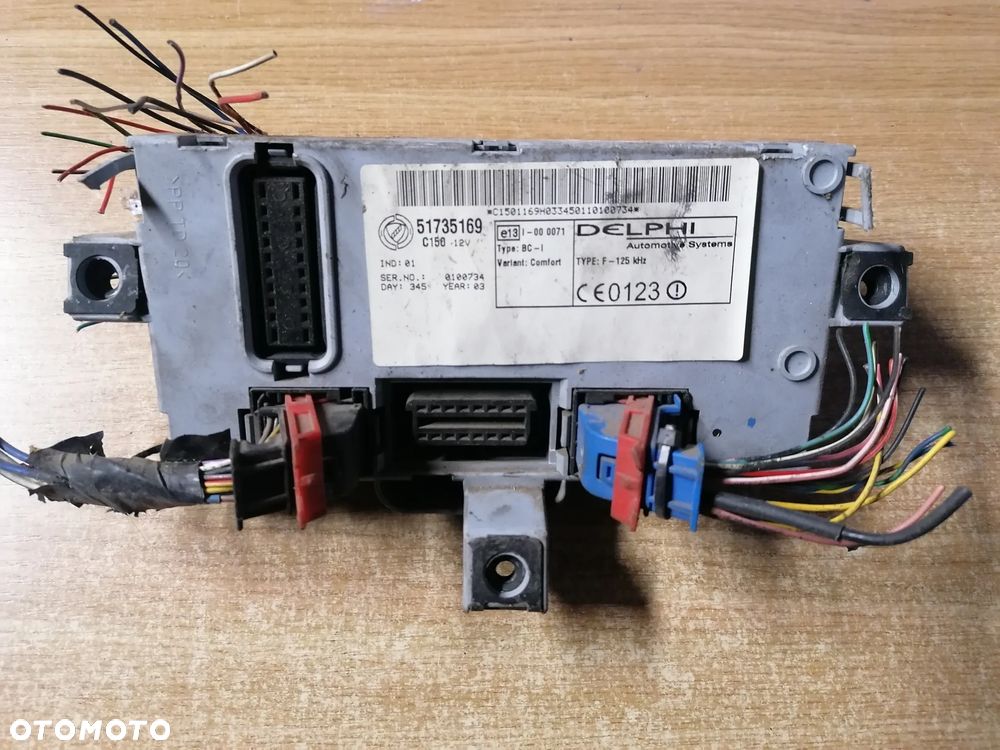 MODUL SKRZYNKA BSI PUNTO DOBLO 51735169 - 1