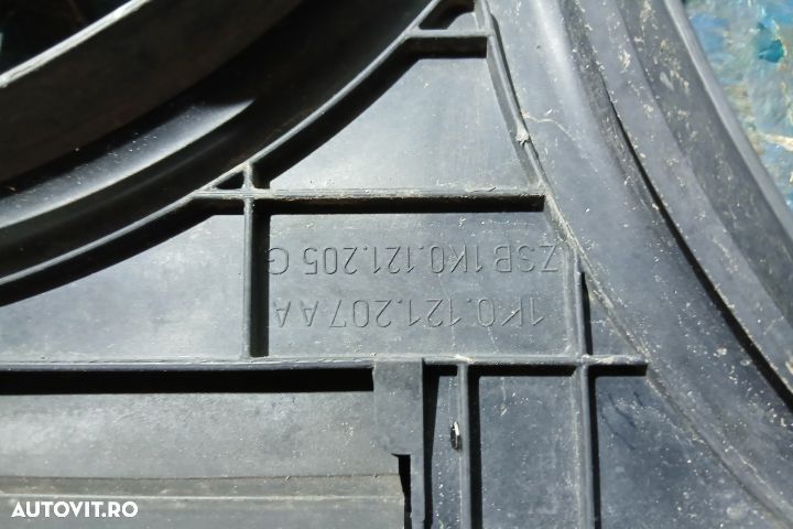 Electroventilator / Ventilator racire motor / AC 1K0121207AA 1K012120 - 5
