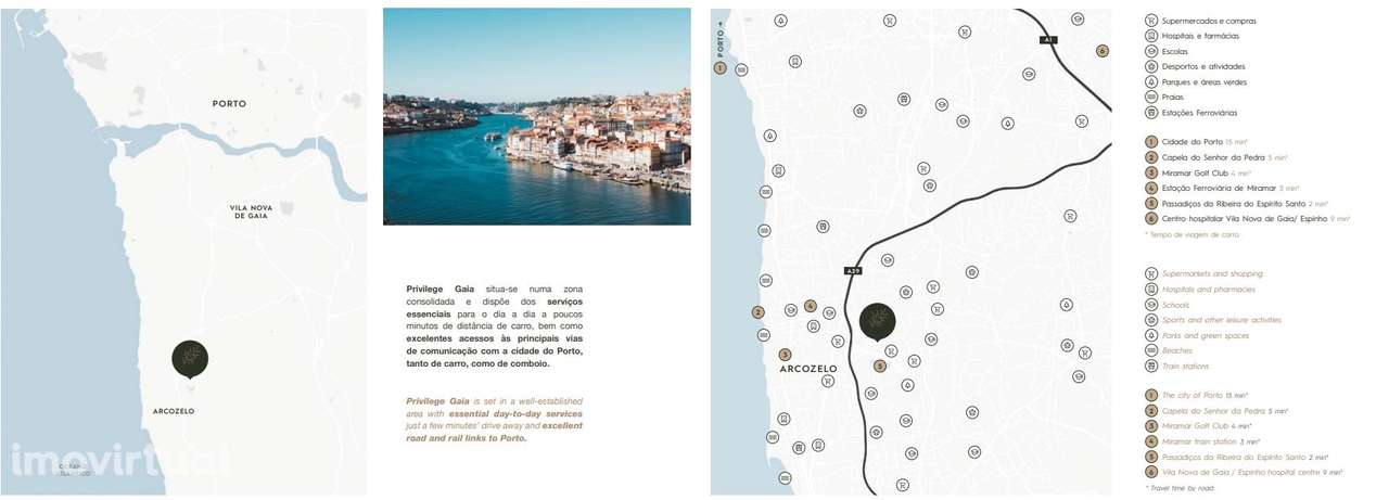 Moradia T3 no Privilege Gaia com Privacidade e Natureza em Arcozelo! - Grande imagem: 2/24