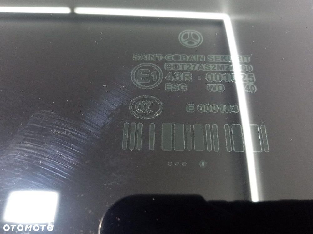 MERCEDES E KLASA W212 KOMBI SZYBA DRZWI TYŁ LEWA - 3