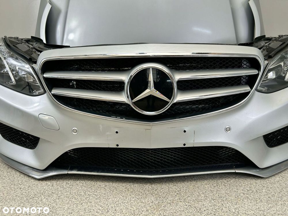 MERCEDES W212 212 LIFT AMG MASKA BLOTNIKI PAS CHŁODNICE LAMPY FULL LED - 3