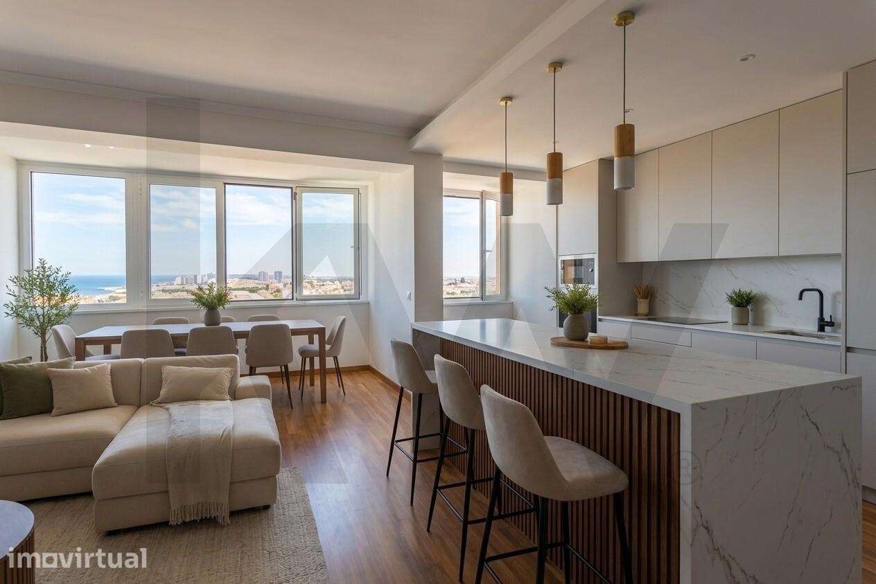 Apartamento T2 com vista desafogada - Linha de Cascais - Grande imagem: 2/27